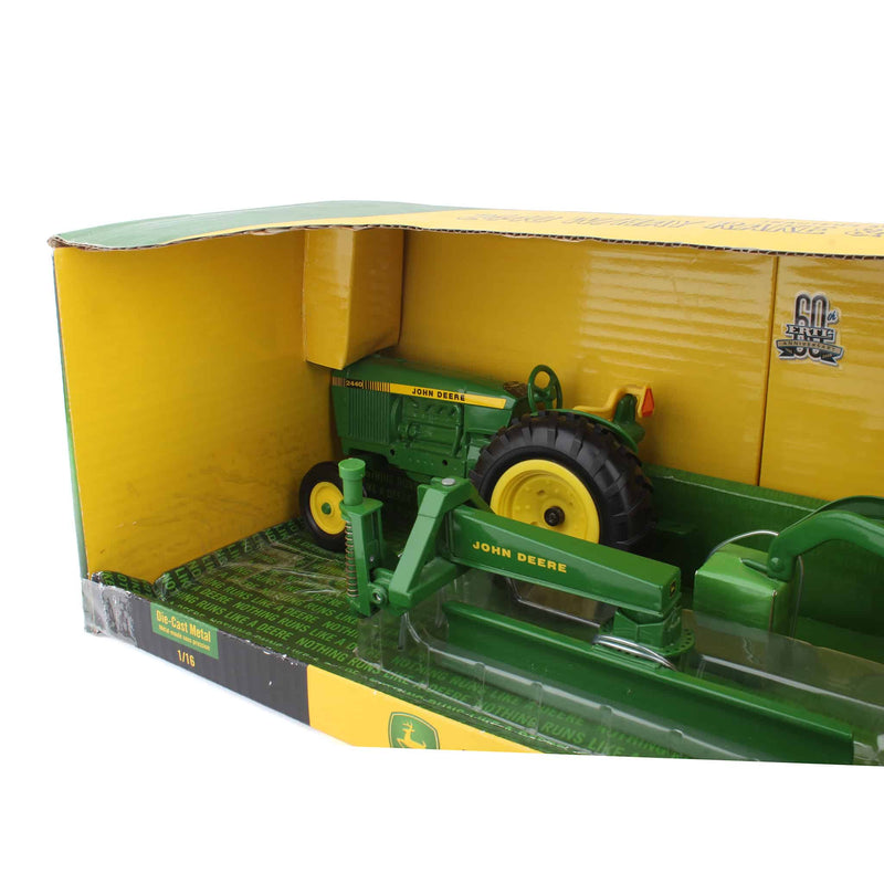 1/16 John Deere 2440 Tractor with Hay Rake & Blade by ERTL