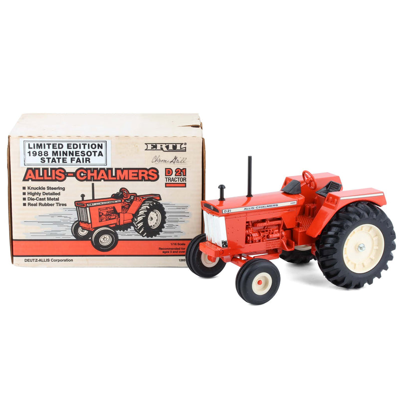 1/16 Allis Chalmers D21 Tractor with Fenders by ERTL, Limited Special Edition 1988 Minnesota State Fair