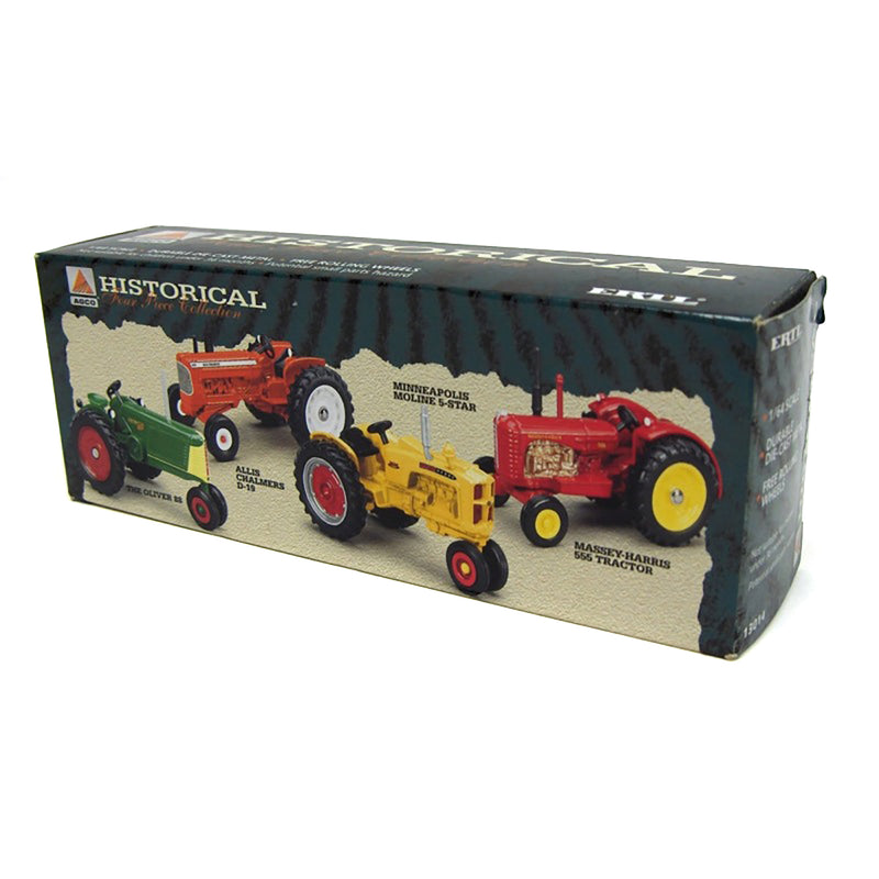 1/64 AGCO Historical Set w/ Oliver 88, AC D-19, MM 5-star, MH 555 by ERTL