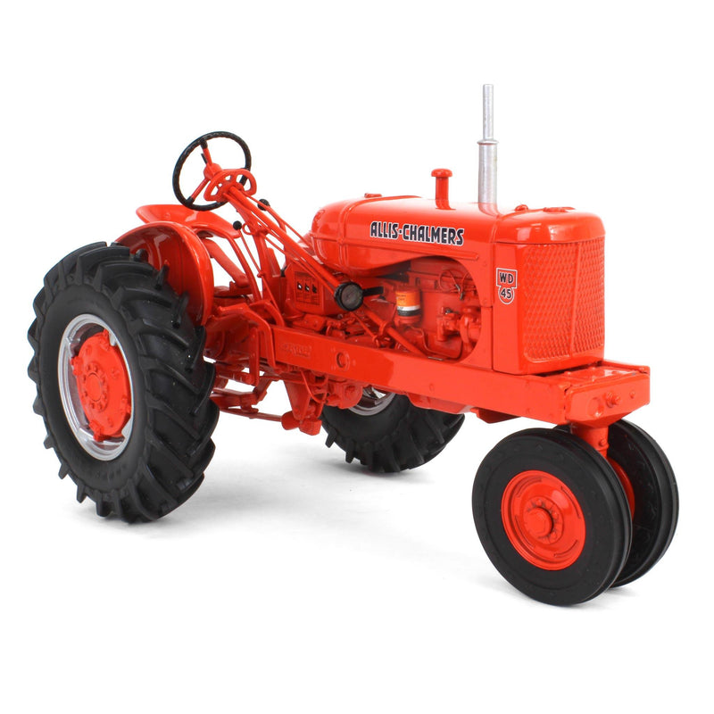 (B&D) 1/16 Allis Chalmers WD-45 Gas Tractor, 50th Anniversary, ERTL Precision Series - Damaged Box