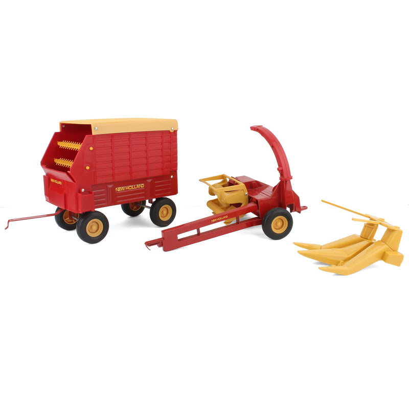 1/16 New Holland 2 Piece Forage Set with Wagon and Harvester - LOOSE