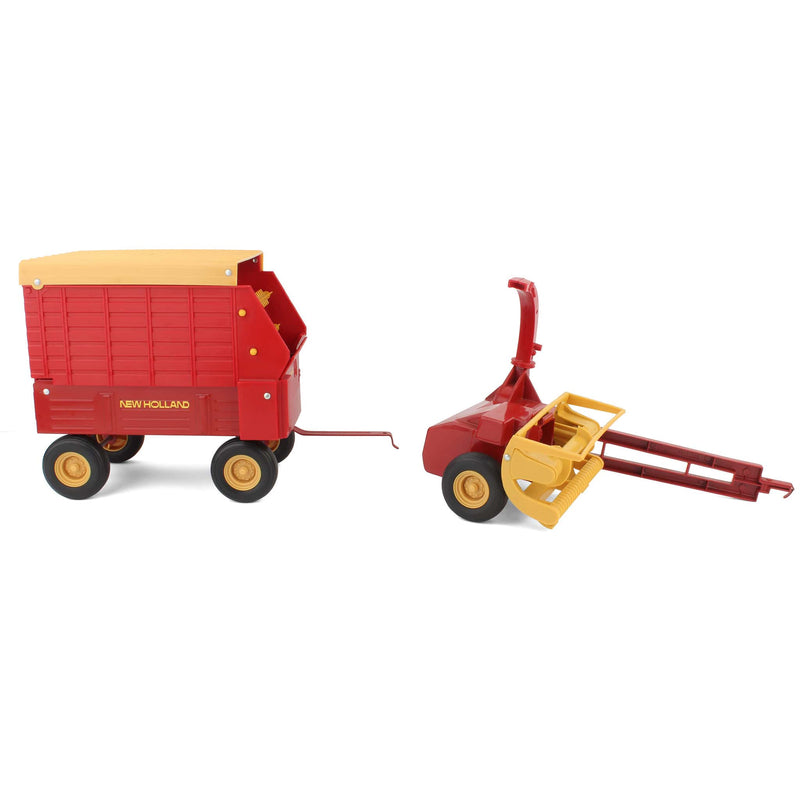 1/16 New Holland 2 Piece Forage Set with Wagon and Harvester - LOOSE