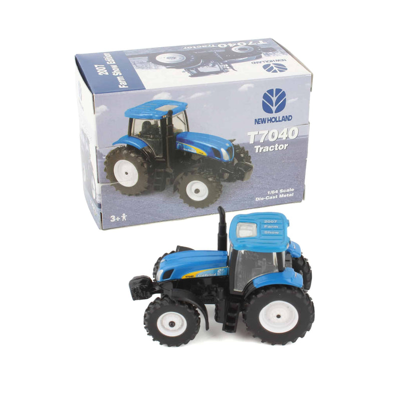 1/64 New Holland T7040 Tractor by ERTL, 2007 Farm Show Limited Edition