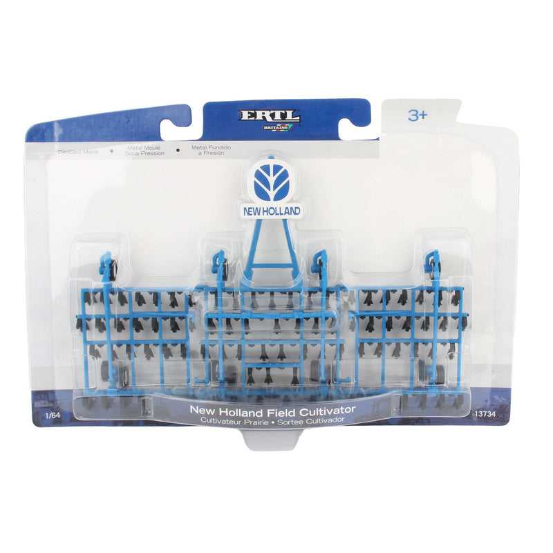 1/64 New Holland Blue Field Cultivator