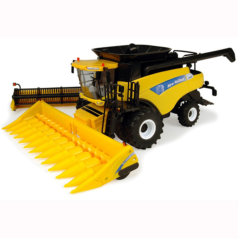 1/32 New Holland 9080 Combine with Heads by ERTL, Dealer Edition