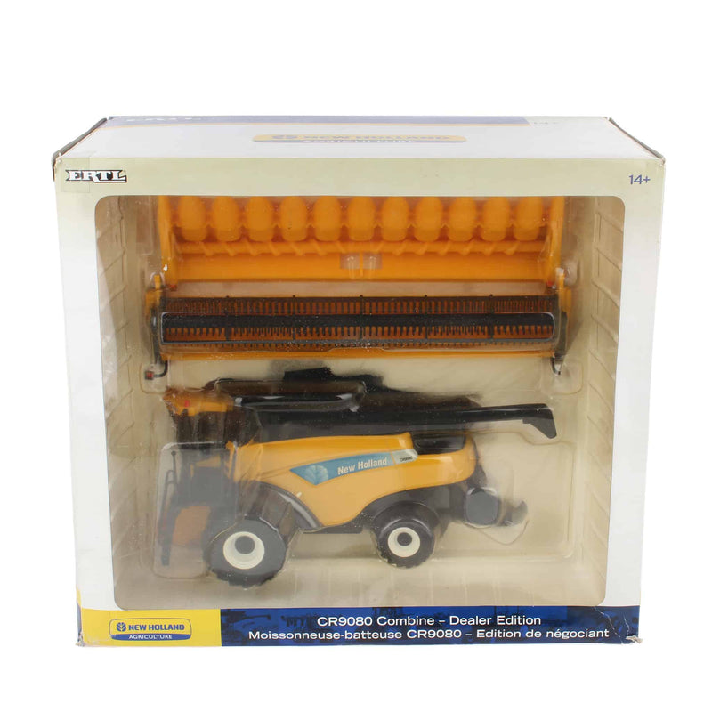 1/32 New Holland 9080 Combine with Heads by ERTL, Dealer Edition