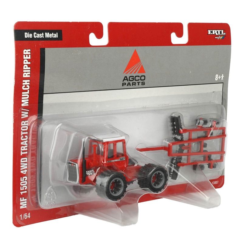 1/64 Massey Ferguson 1505 Tractor with Mulch Ripper by ERTL