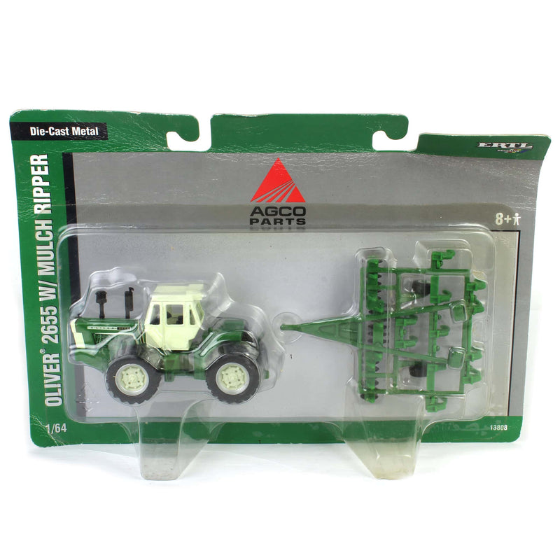 (B&D) 1/64 Oliver 2655 Tractor w/Duals & Ripper - Damaged packaging