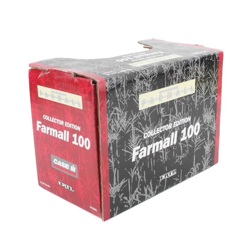 1/16 IH Farmall 100 Tractor by ERTL, Collector Edition