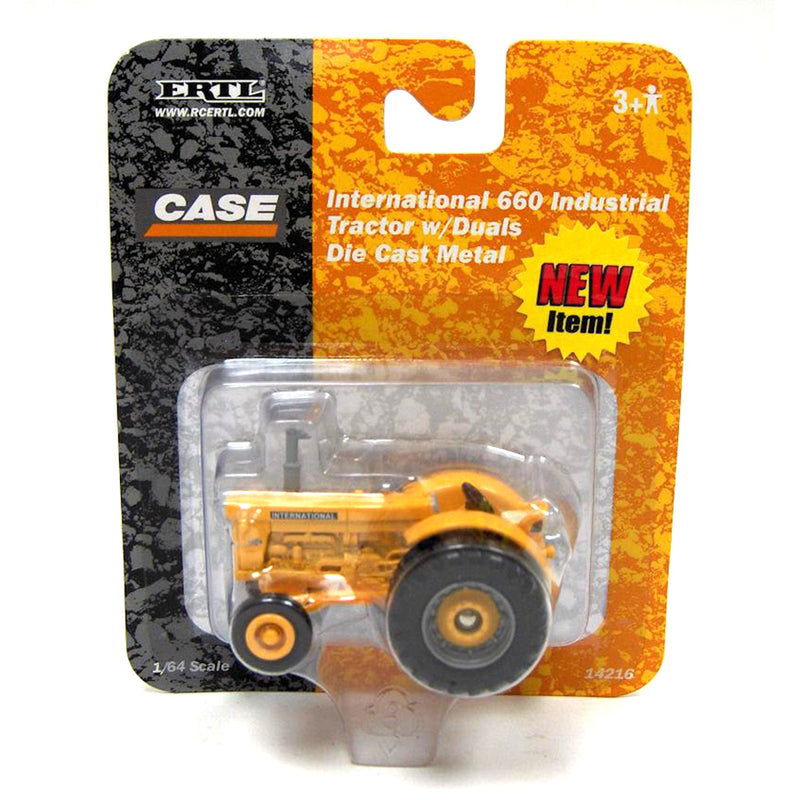 1/64 International 660 Industrial Tractor with Duals by ERTL