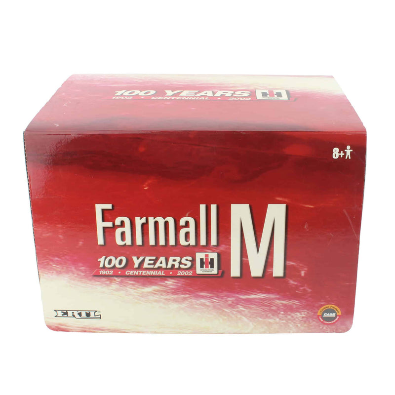 1/16 Farmall M 1 Millionth Tractor, IH 100 Years Centennial Edition by ERTL