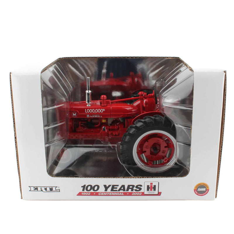 1/16 Farmall M 1 Millionth Tractor, IH 100 Years Centennial Edition by ERTL