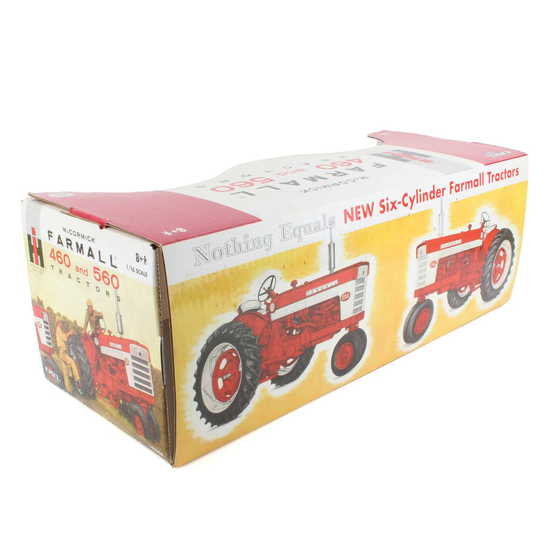 1/16 IH Farmall 460 & 560 Narrow Front Tractor Set by ERTL