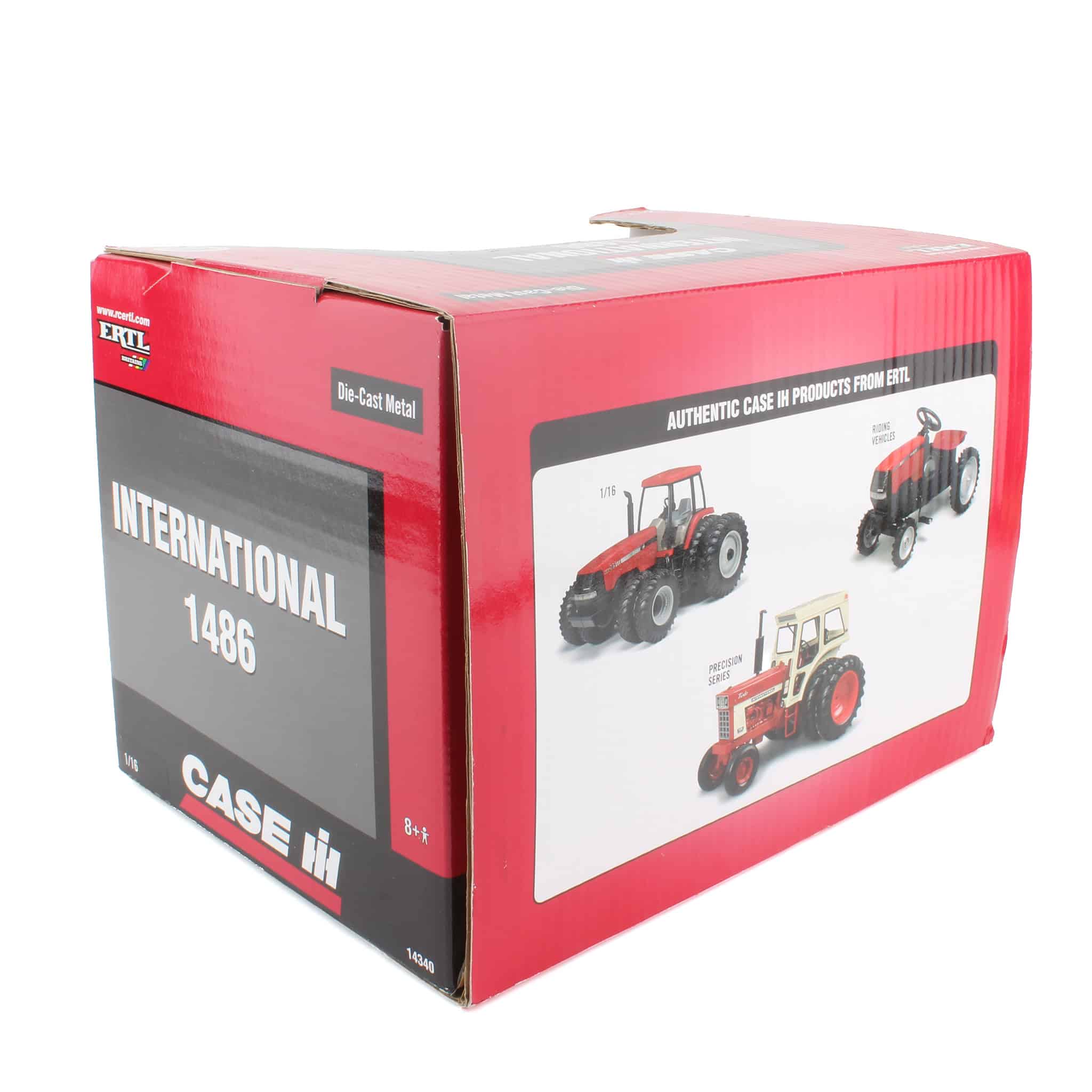 1/16 International Harvester 1486 Tractor with Rear Duals & Red