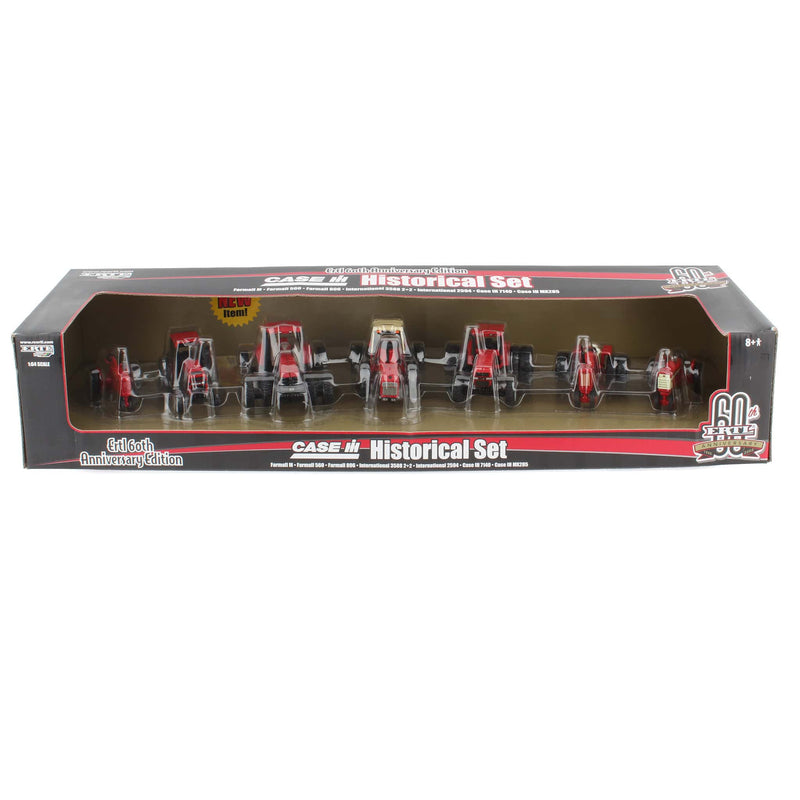 1/64 Case IH 7 Piece Historical Tractor Set by ERTL