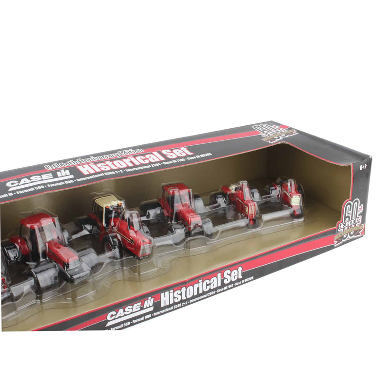 1/64 Case IH 7 Piece Historical Tractor Set by ERTL