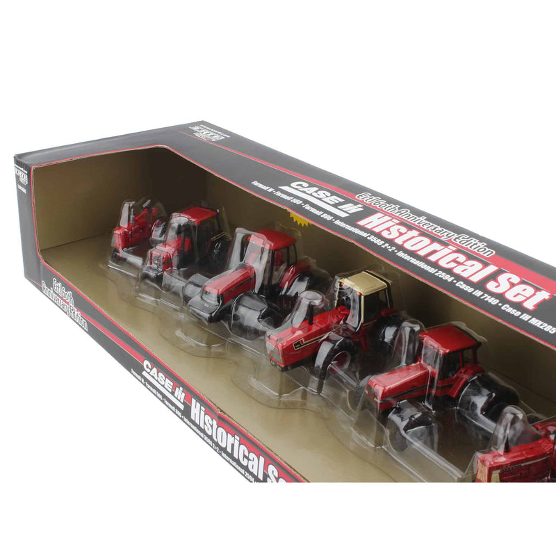 1/64 Case IH 7 Piece Historical Tractor Set by ERTL