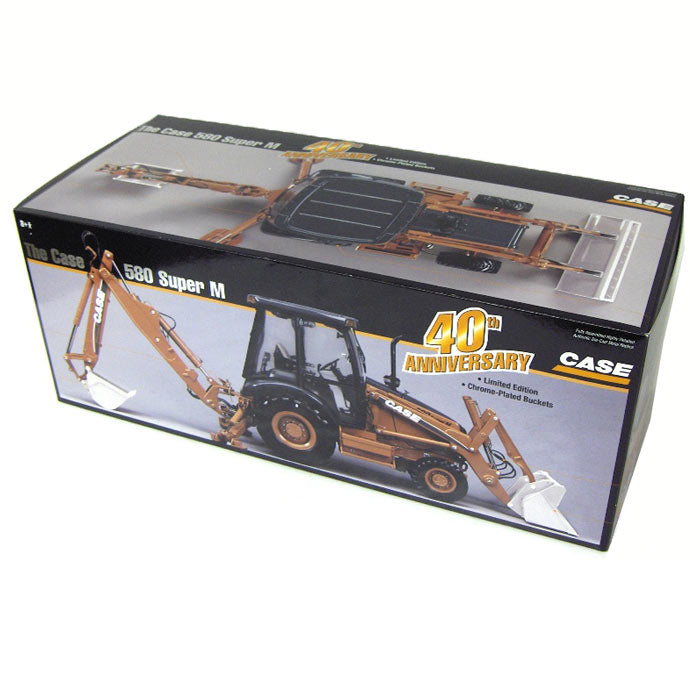 1/16 Case 580 Super M Backhoe Loader Limited Edition, ERTL Precision Construction Series 40th Anniversary