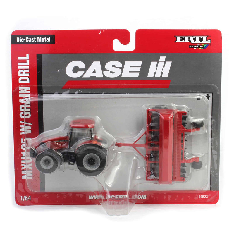 1/64 Case IH MXU125 with Grain Drill