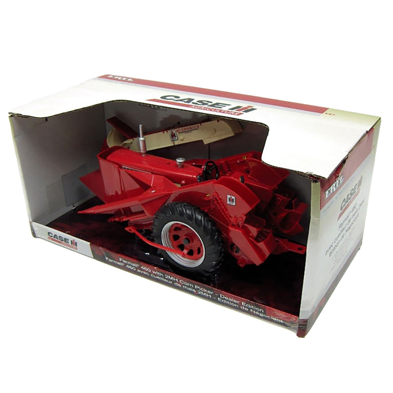 1/16 Farmall 460 Tractor with 2MH McCormick Mounted Picker by ERTL