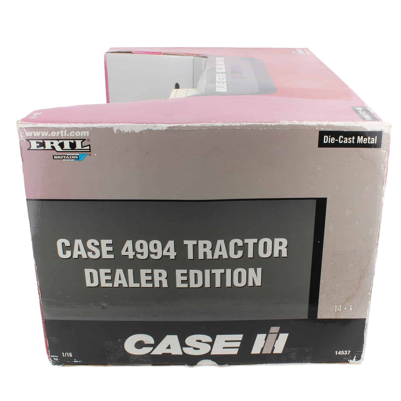 (B&D) 1/16 Case 4994 4WD with Duals, Dealer Edition by ERTL - Damaged Box