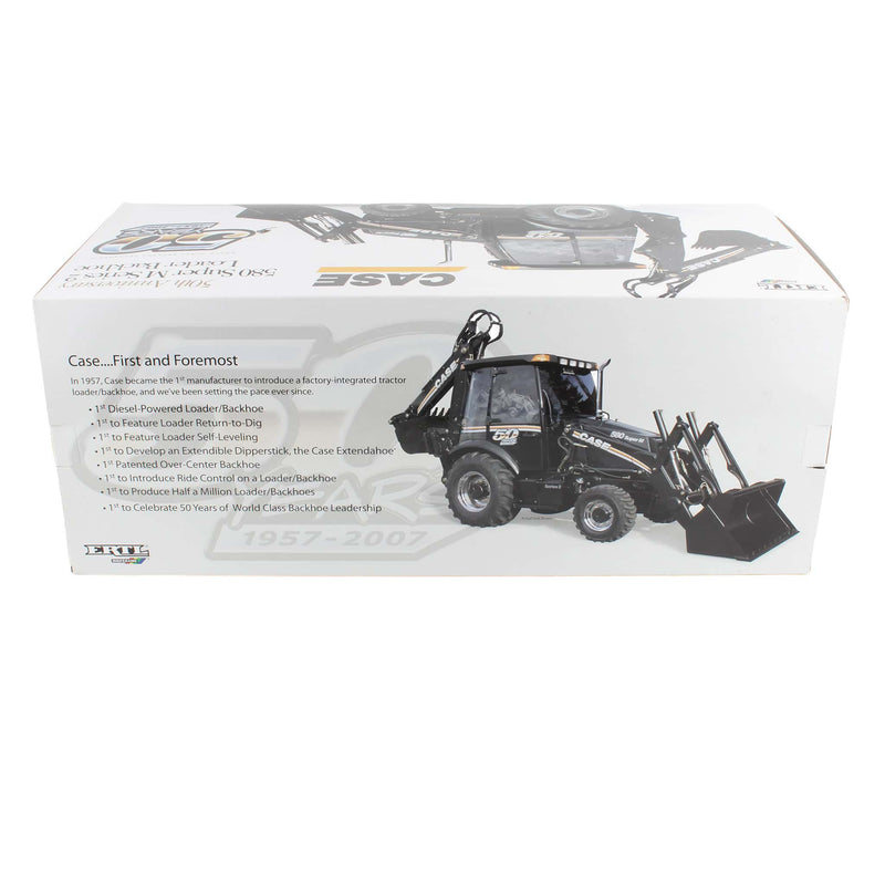 1/16 Limited Edition Case 580 Super M Series 2 Loader Backhoe, 50th Anniversary Precision by ERTL