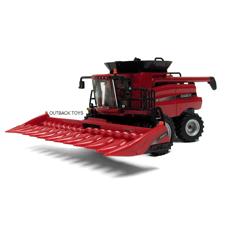 1/64 Case IH 7088 Combine with Duals & Two Heads, ERTL Precision Authentics #1