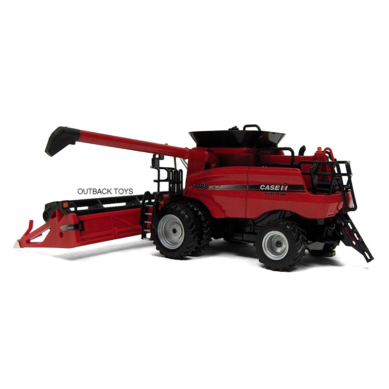 1/64 Case IH 7088 Combine with Duals & Two Heads, ERTL Precision Authentics #1