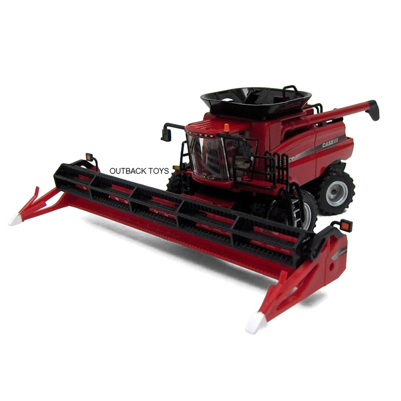 1/64 Case IH 7088 Combine with Duals & Two Heads, ERTL Precision Authentics #1