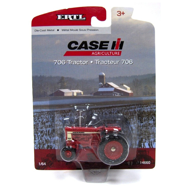 1/64 Farmall 706 Snowy with Rear Duals by ERTL