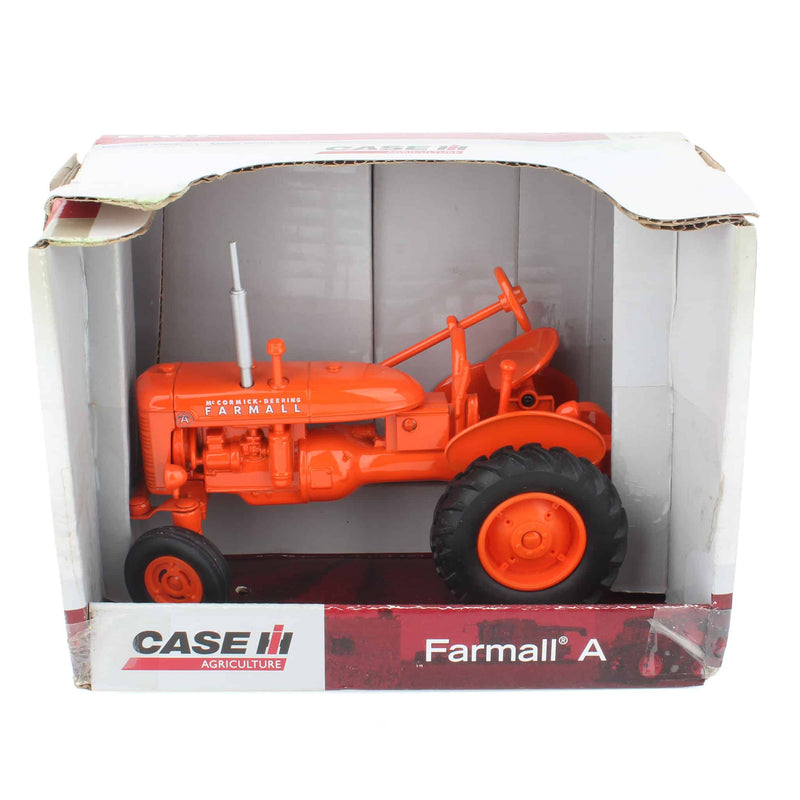 1/16 IH Farmall A Tractor with Wide Front by ERTL, Highway Orange