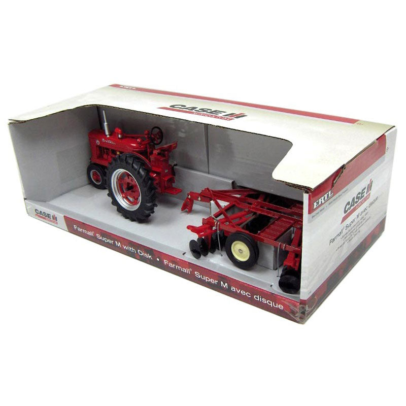 1/16 IH Farmall Super M Narrow Front with 4 Gang Disk