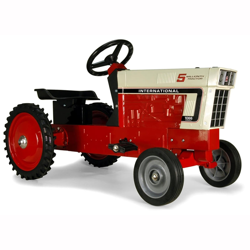 ih pedal tractor Vintage IH Farmall 1066 5 Millionth Pedal Tractor with Wide Front by ERTL