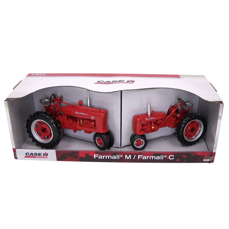 1/16 IH Farmall M and C Tractors, 2 Piece Set by ERTL