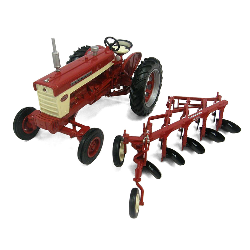 1/16 International Harvester Farmall 560 Diesel Tractor with #512 Five-Bottom Plow, Prestige Collection by ERTL