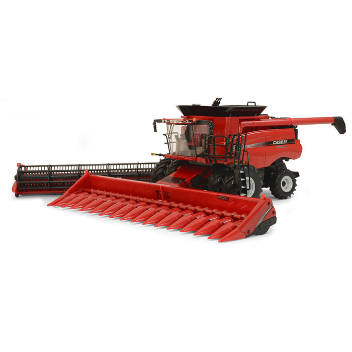 1/32 Case IH 9230 Axial Flow Combine with Corn and Grain Heads, ERTL Prestige Series