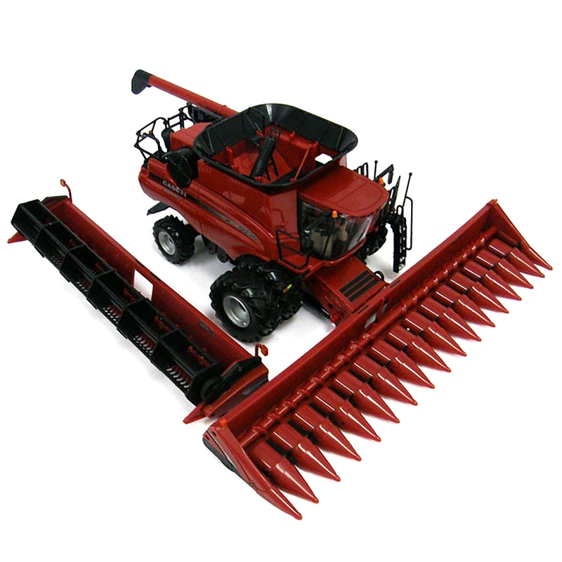 1/32 Case IH 9230 Axial Flow Combine with Corn and Grain Heads, ERTL Prestige Series