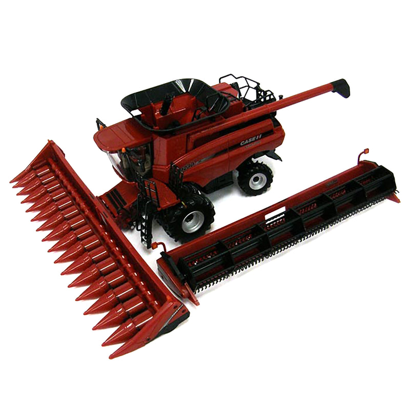 1/32 Case IH 9230 Axial Flow Combine with Corn and Grain Heads, ERTL Prestige Series