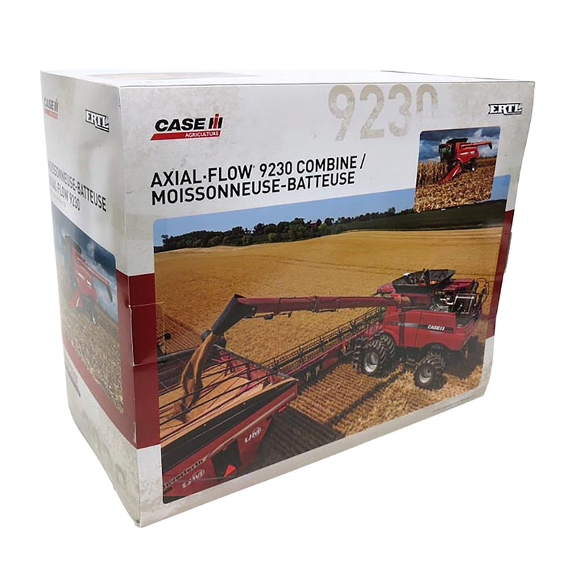 1/32 Case IH 9230 Axial Flow Combine with Corn and Grain Heads, ERTL Prestige Series