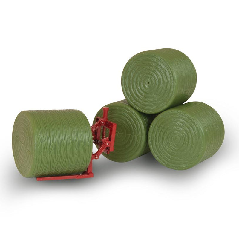 1/16 Red Bale Mover with 4 Bales by ERTL