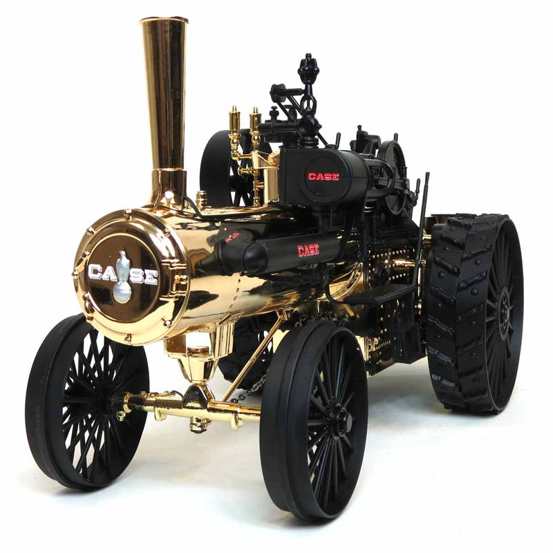 Gold Chrome Chase ~ 1/16 Collector Edition Case 65 HP Steam Engine, 175th Anniversary