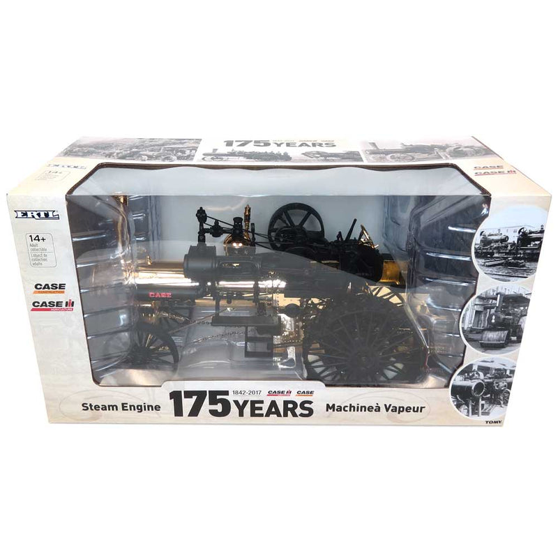 Gold Chrome Chase ~ 1/16 Collector Edition Case 65 HP Steam Engine, 175th Anniversary
