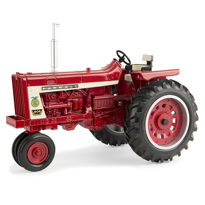 1/16 IH Farmall 806 Diesel Tractor with Narrow Front & FFA Logo