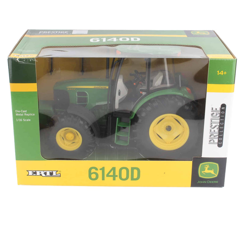 1/16 John Deere 6140D Tractor with Cab and MFD, ERTL Prestige Collection Series