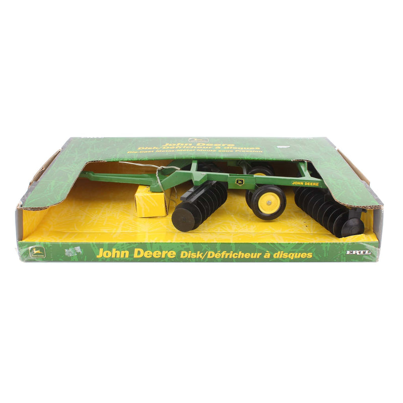 (B&D) 1/16 John Deere Disc Harrow by ERTL - Damaged Item