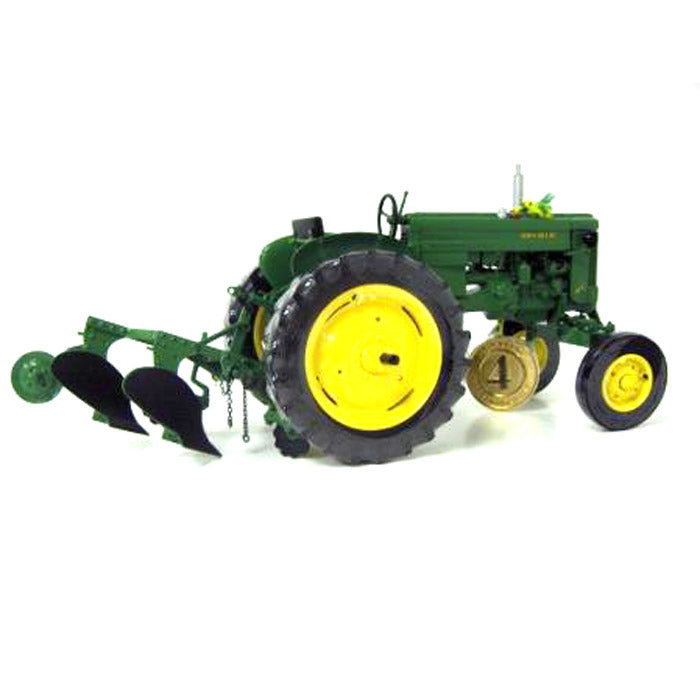 1/16 John Deere 40T Wide Front Tractor and Mounted Two Bottom Plow, JD Collectors Center #4 Precision, by ERTL