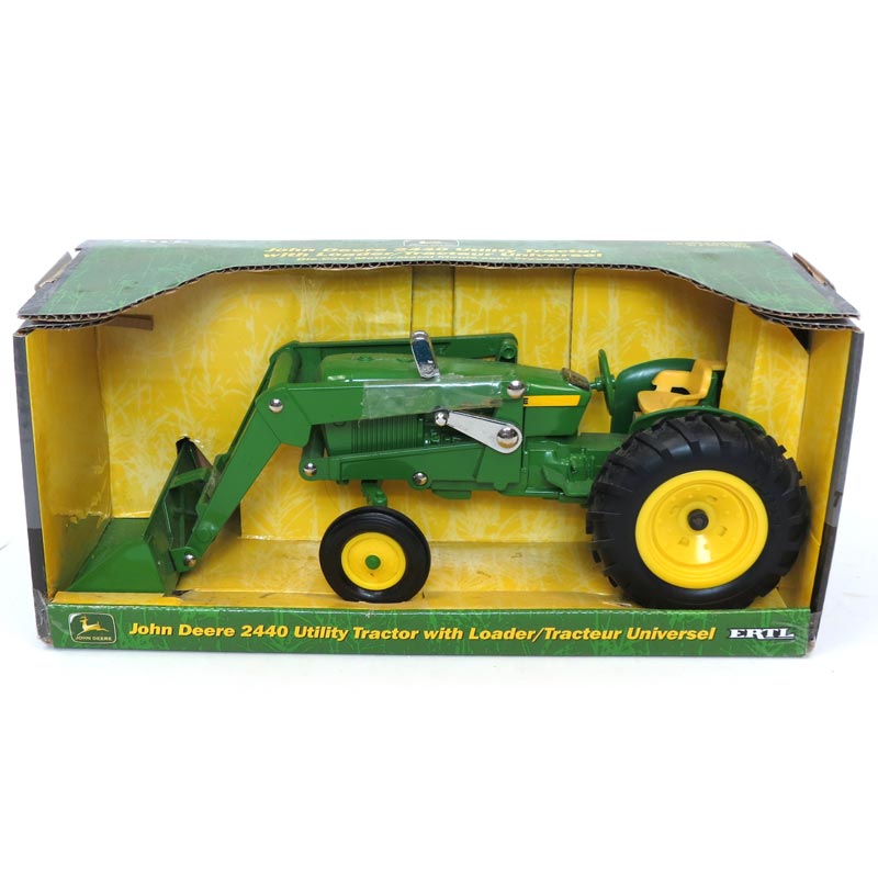 1/16 John Deere 2440 Utility Tractor with Metal Loader, by ERTL