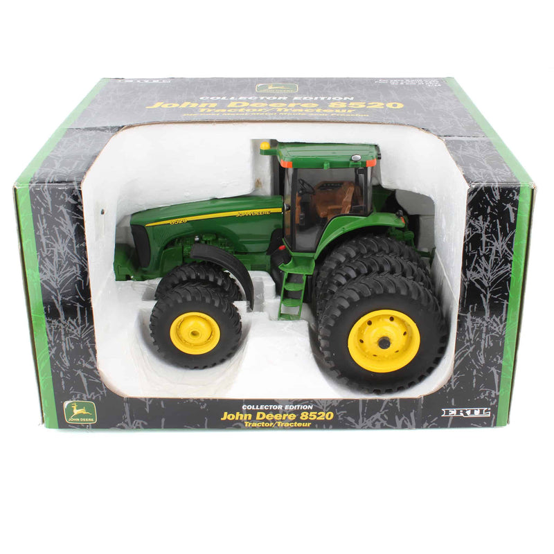1/16 John Deere 8520 Tractor w/ Front Duals & Rear Triples by ERTL, Collector Edition