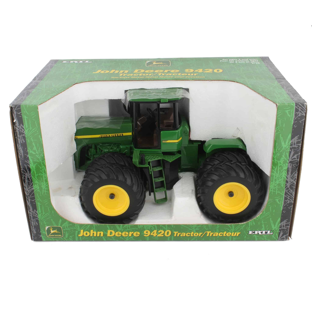 【非売品】DSME BW MAGNOLIA 1/800スケール B&D) 1/16 John Deere 9420 with Duals by ERTL - Damaged Item
