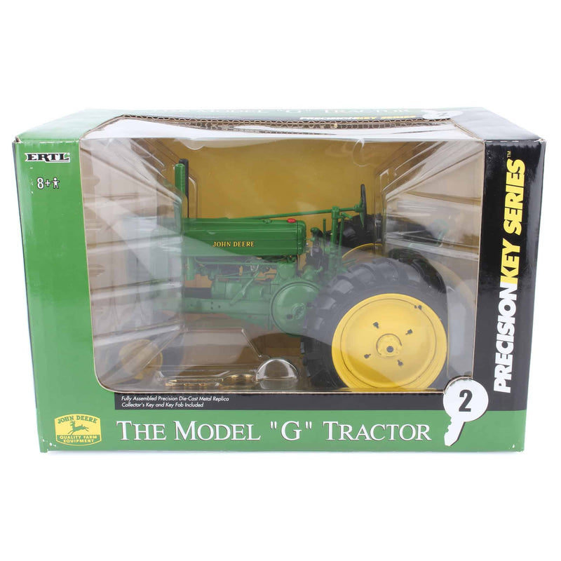 1/16 John Deere Model G Tractor with Narrow Front, ERTL Precision Key Series #2